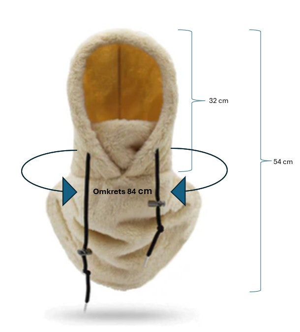 Ultrazachte Sherpa Trui met Capuchon