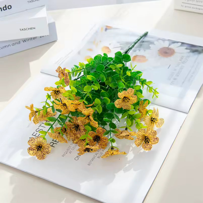 UV-beständiga konstgjorda blommor - 4-pack