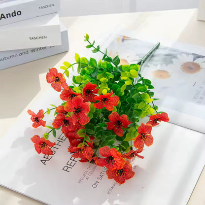 UV-beständiga konstgjorda blommor - 4-pack