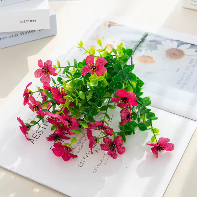 UV-beständiga konstgjorda blommor - 4-pack
