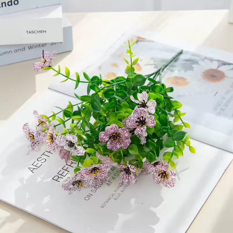 UV-beständiga konstgjorda blommor - 4-pack