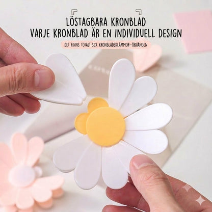 🌼 Blomformade påsklämmor – för förvaring av snacks och mat (4-pack)