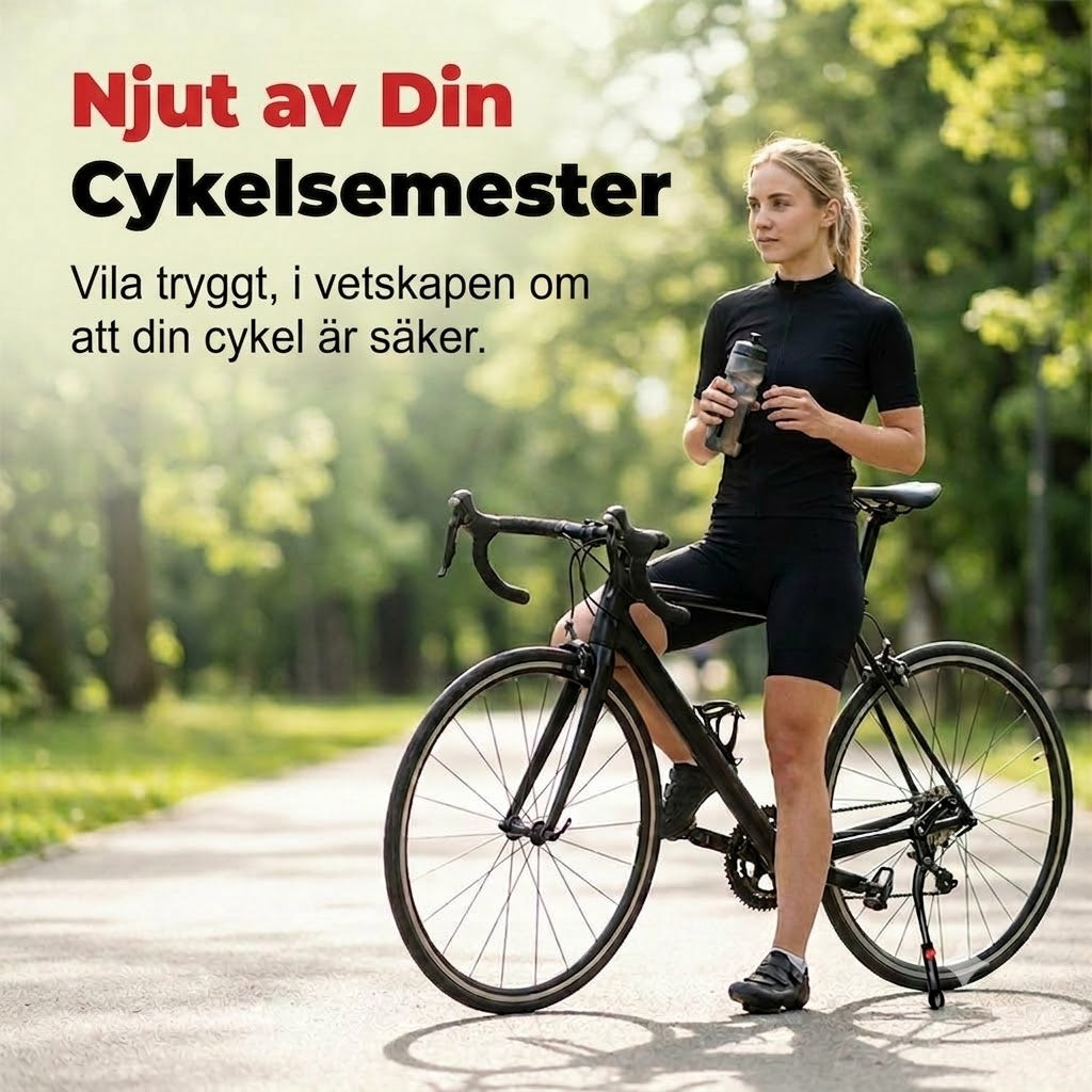 🚲 Justerbart cykelstöd | Passar 24-29 tums cyklar