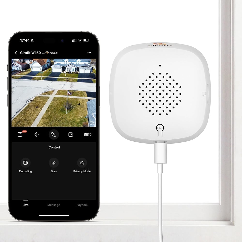 [2K Ultra HD] Smart WiFi-säkerhetskamera