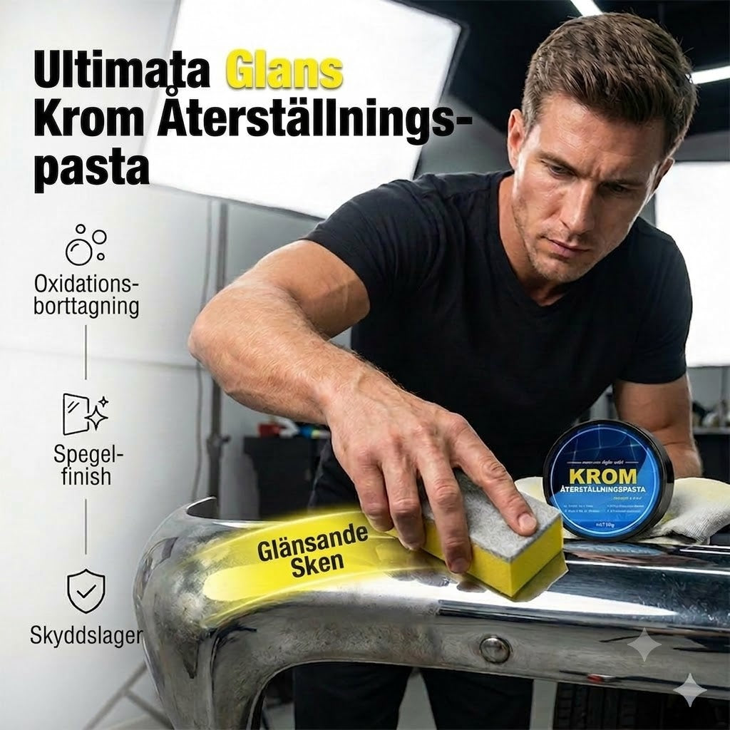 Reparationspasta för krom