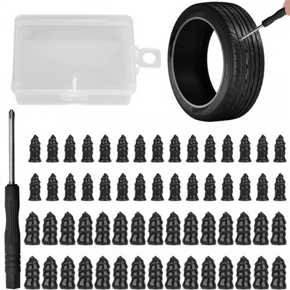 🔩 60-pack däckreparationspluggar i två storlekar
