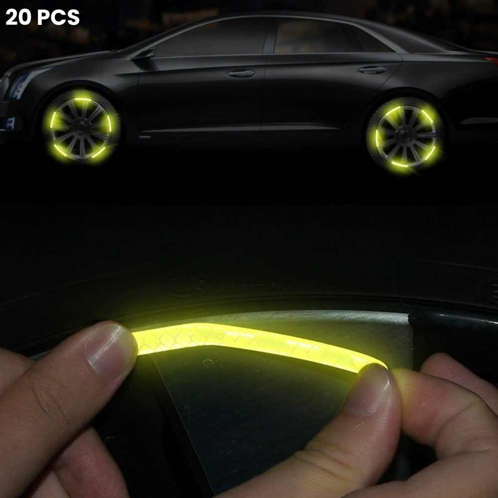 Reflecterende Velgstickers - Veiligheid en Stijl in Eén