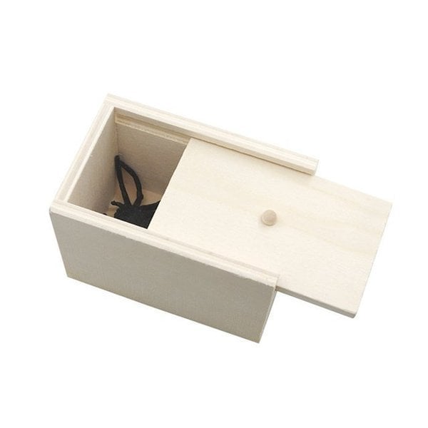 Rolig spindelbox för skämt