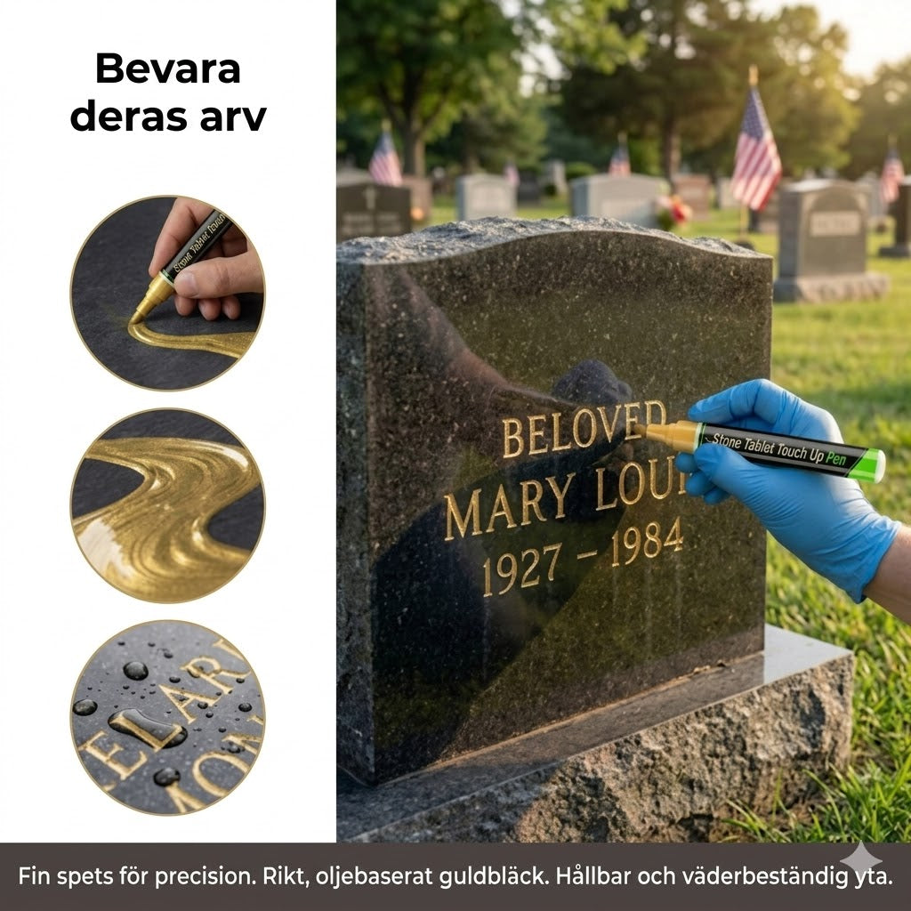 Memoria™ Lyxigt guld minnespenna – 2-pack