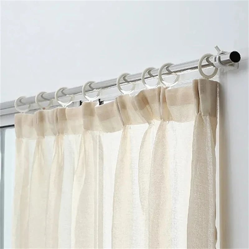 Justerbara gardinstångsfästen utan borrning (2-pack)