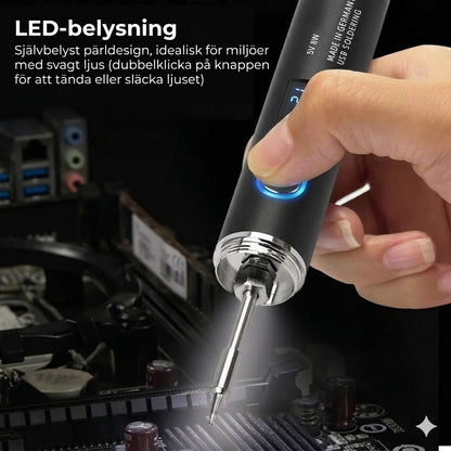 USB-uppladdningsbar lödkolv