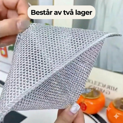 Diskdukar i ståltråd (10-pack)