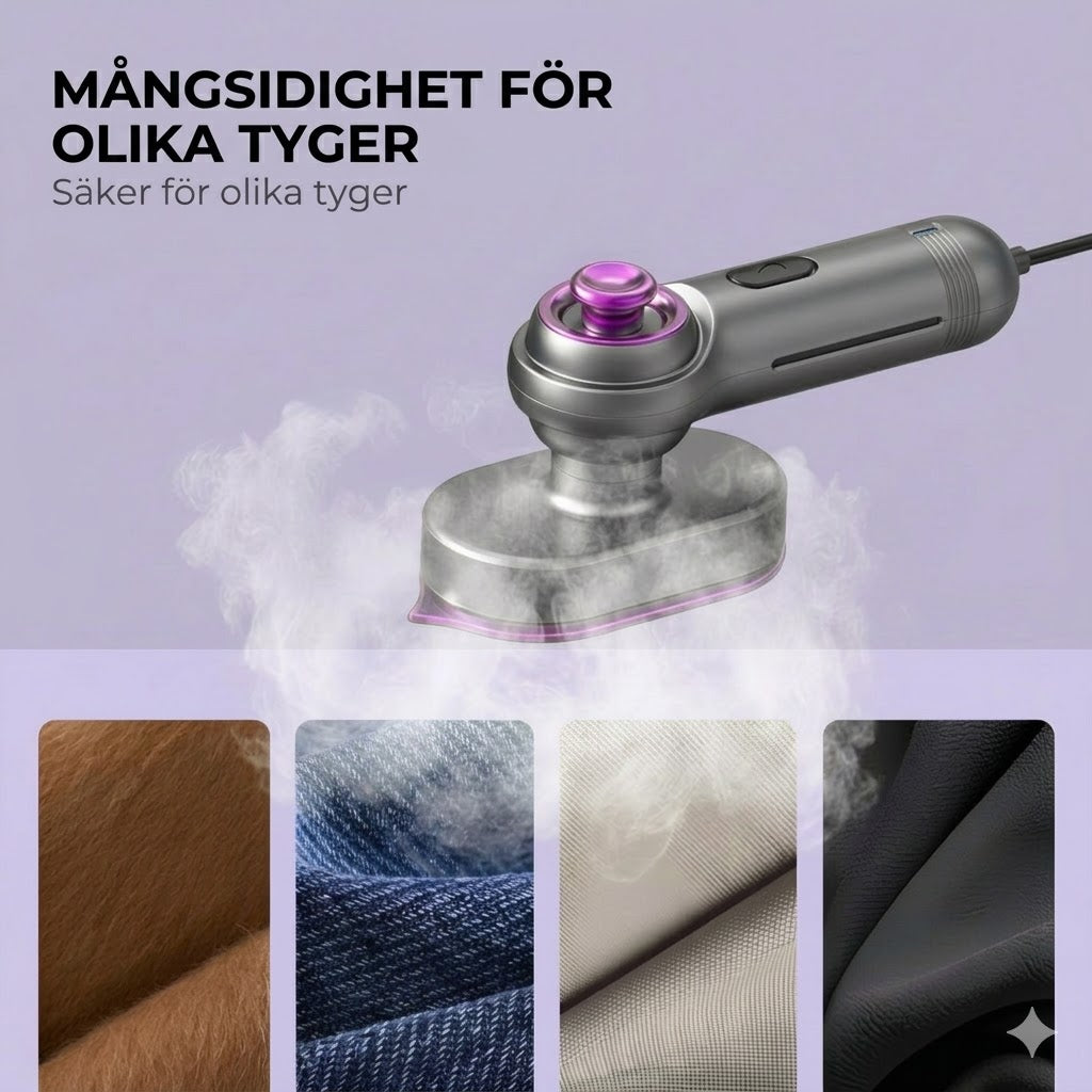 Professionellt handhållet ångstrykjärn
