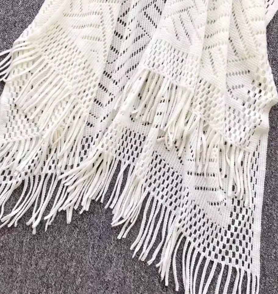 Trendig strandscarf