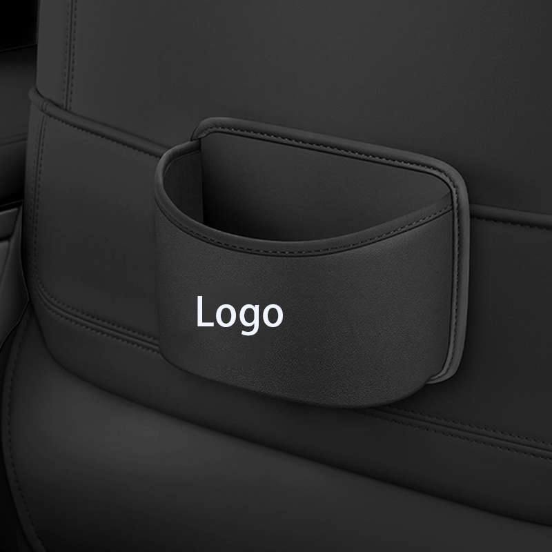 Läderhållare för take away-kaffe – portabel mugghållare med klämma