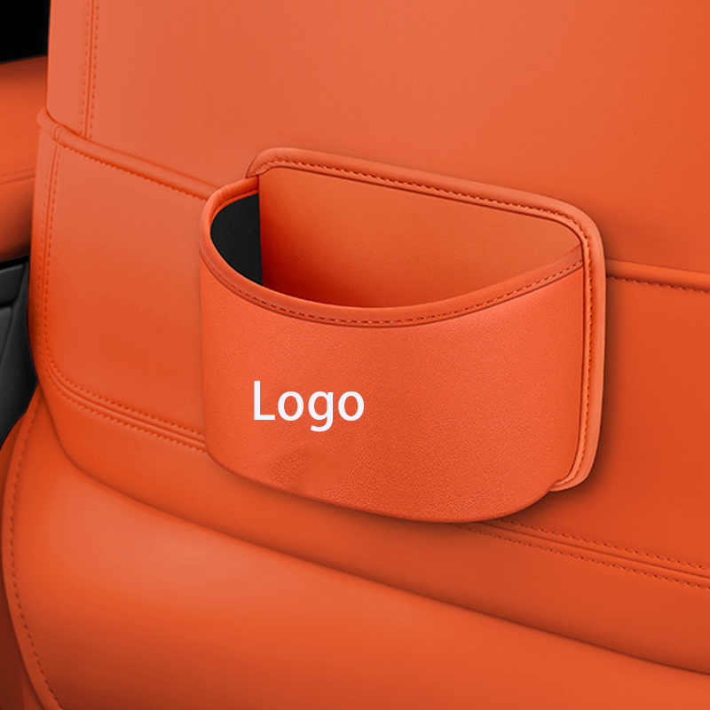 Läderhållare för take away-kaffe – portabel mugghållare med klämma