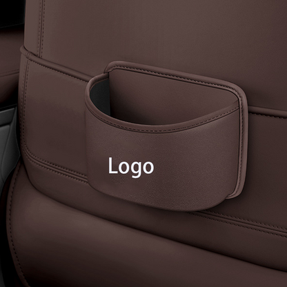 Läderhållare för take away-kaffe – portabel mugghållare med klämma