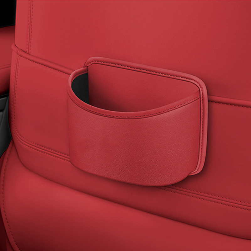 Läderhållare för take away-kaffe – portabel mugghållare med klämma