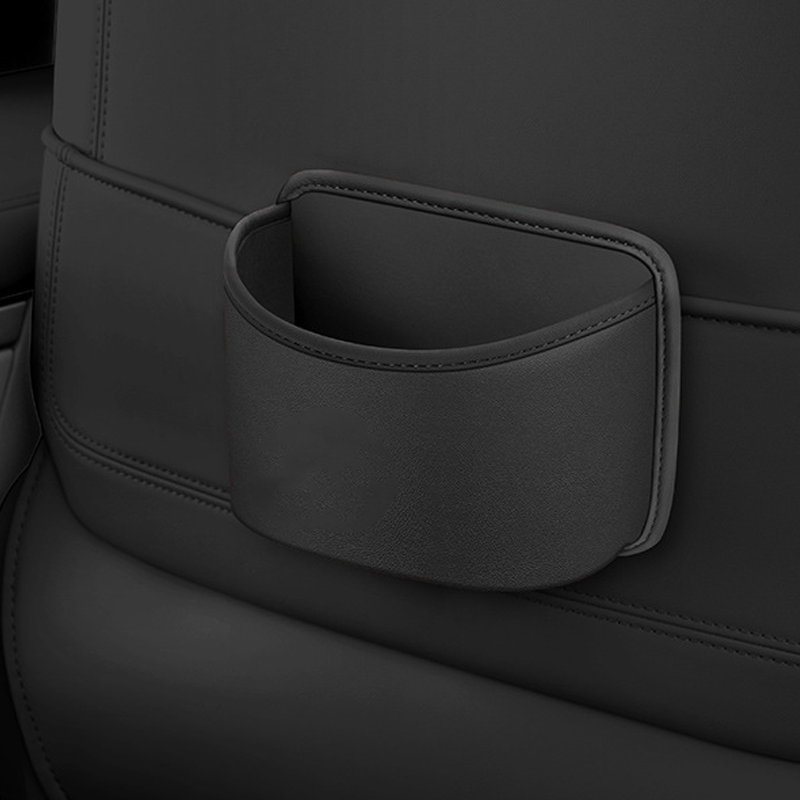 Läderhållare för take away-kaffe – portabel mugghållare med klämma