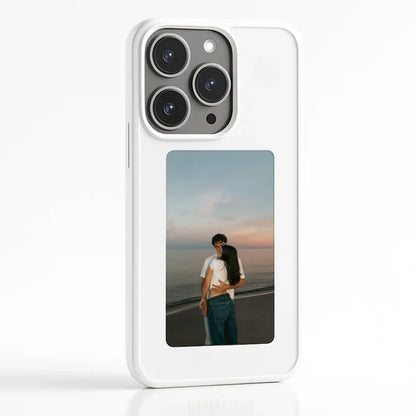 Pixly NFC E-Ink-skal för iPhone – smart skal med anpassningsbar skärm (DIY-bilder)