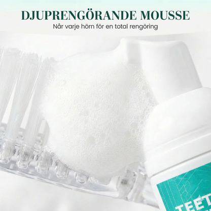Tandblekningsskum – 360° djuprengörande mousse (frisk andedräkt)