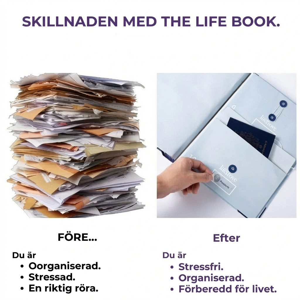 Odaterad planerare – Life Planner