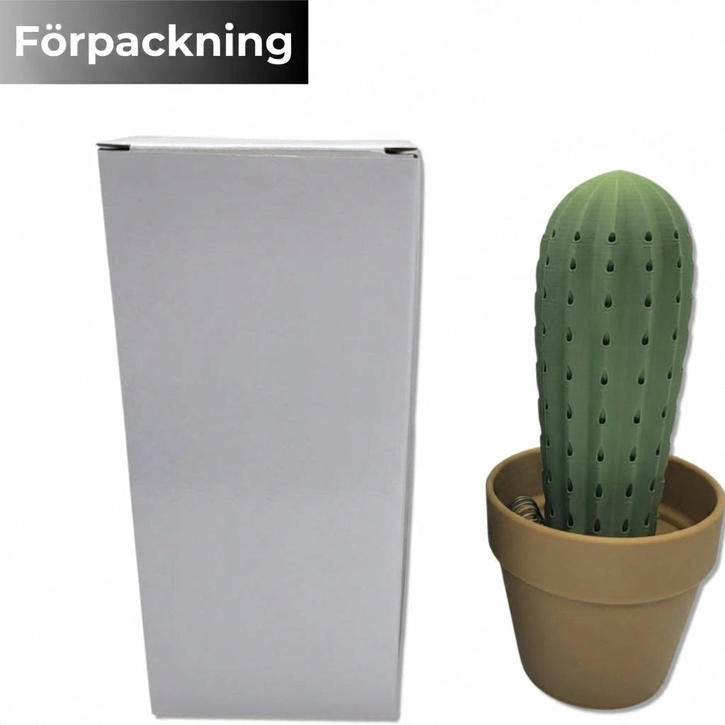 Automatisk tandpetare dispenser i kaktusform