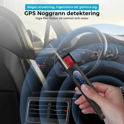 Detektor för dolda kameror, GPS-spårningsdetektor och RF-signal scanner