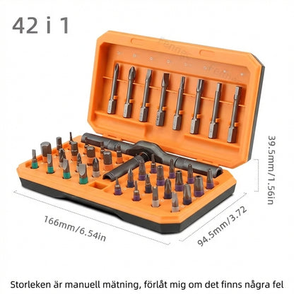 24-i-1 mini-skruvmejselset