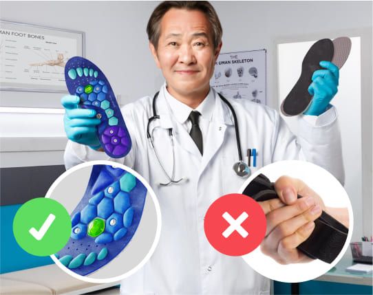 Medivital™ magnetiska akupressur-massagesulor – kan klippas till önskad storlek
