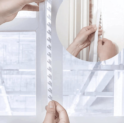 Självhäftande tätningslist för dörrar och fönster (5 m)