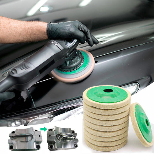 Filtpolerskiva för Dremel och multiverktyg – 10-pack