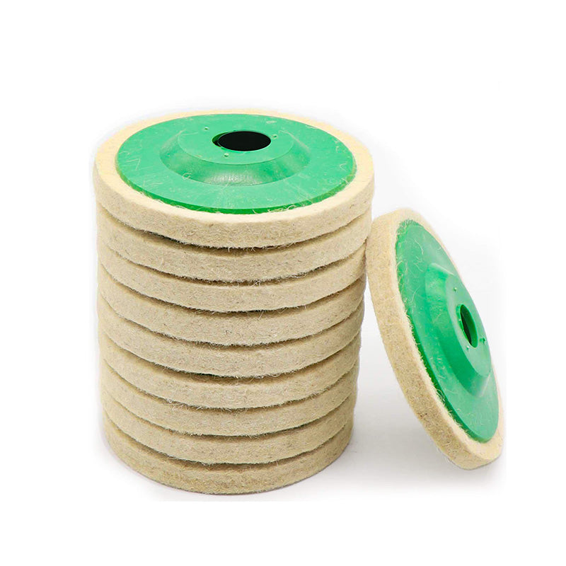 Filtpolerskiva för Dremel och multiverktyg – 10-pack