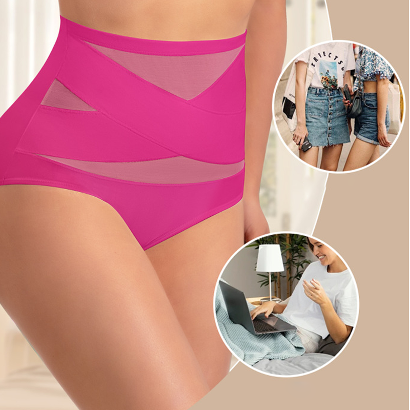 Högmidjade formande trosor – sömlös shapewear (magkontroll)
