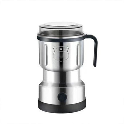 Elektrisk kaffe- och kryddkvarn – kvarn i rostfritt stål för kaffe, nötter och frön (kompakt design)