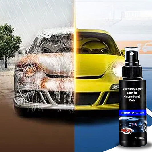 Opløsnings­spray til forkromede dele