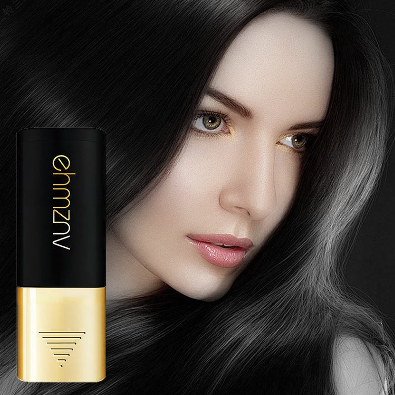 Utväxtkam-set – tillfällig hårfärg för grått hår och utväxt (omedelbar effekt)