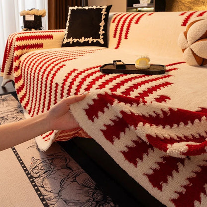 Pet-Proof Pluche Bankhoes met Antislip