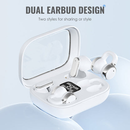 4-in-1 Draadloze Oordopjes met LED Powerbank Hoes