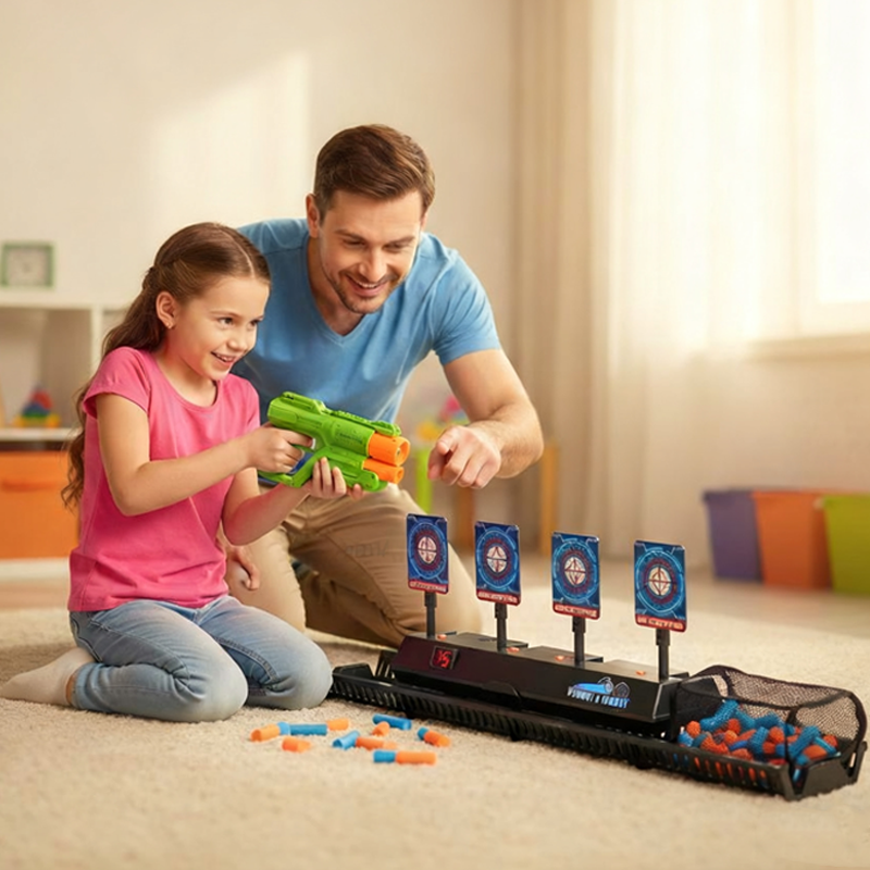 Interactief Schietspel met Bewegende Doelen & Auto-Reset