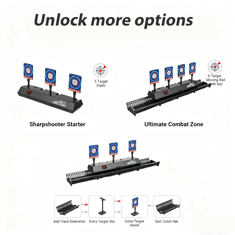Interactief Schietspel met Bewegende Doelen & Auto-Reset