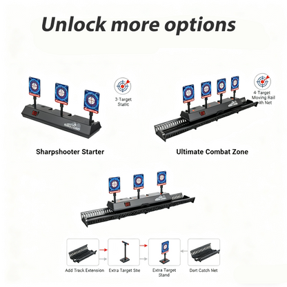 Interactief Schietspel met Bewegende Doelen & Auto-Reset