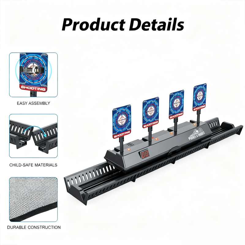 Interactief Schietspel met Bewegende Doelen & Auto-Reset