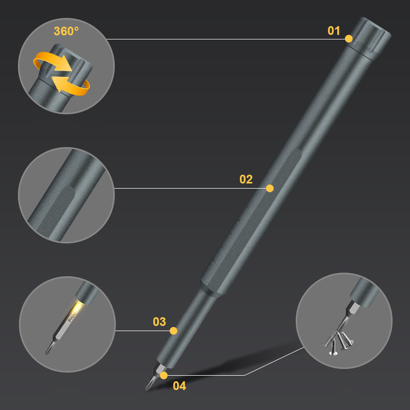 [44]-delige Precisieschroevendraaier Set
