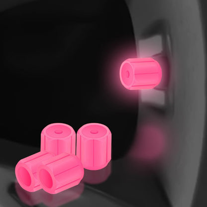 Självlysande ventillock – Lysande – Passar cyklar, bilar och motorcyklar