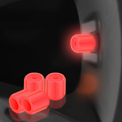 Självlysande ventillock – Lysande – Passar cyklar, bilar och motorcyklar