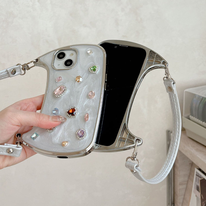 iPhone-skal med justerbar handrem