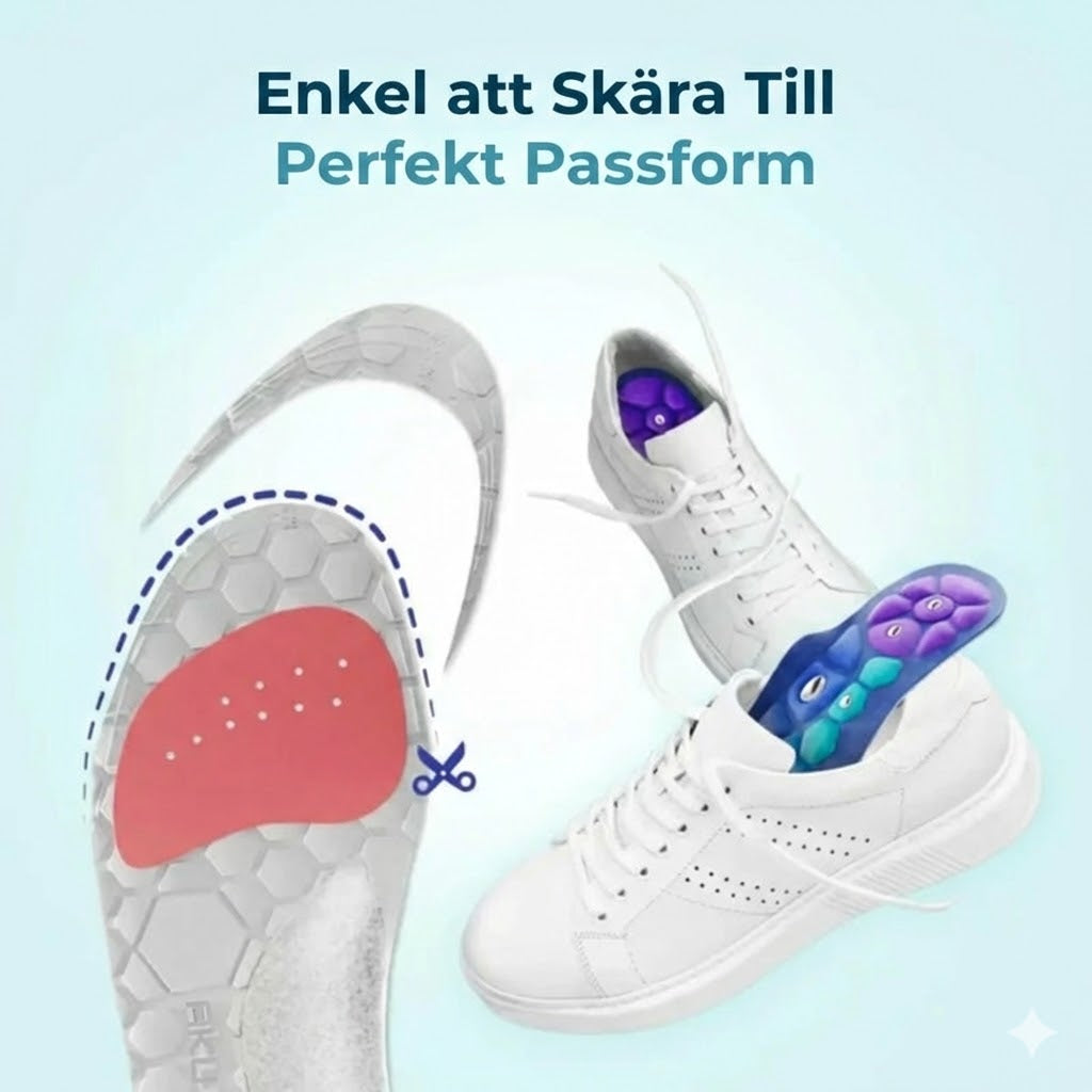 Medivital™ magnetiska akupressur-massagesulor – kan klippas till önskad storlek
