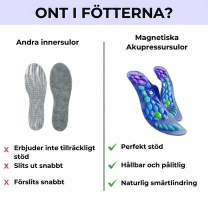 Medivital™ magnetiska akupressur-massagesulor – kan klippas till önskad storlek