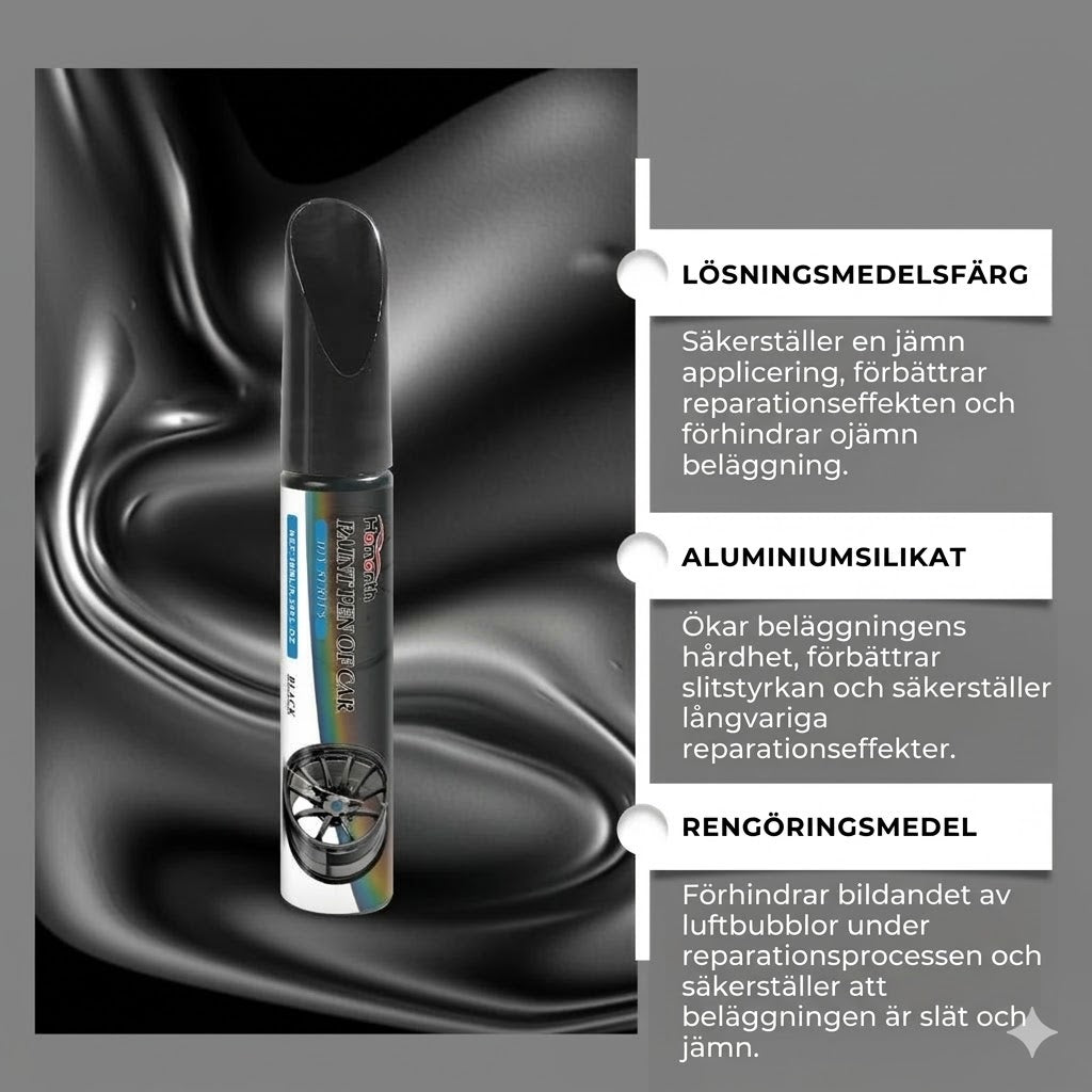 Reparationspenna för repor på bilfälgar – 3-pack